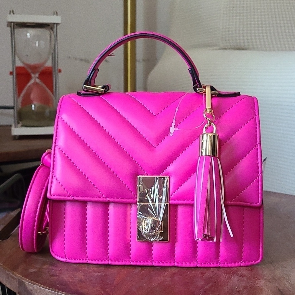 NWT Aldo fushia top handle bag